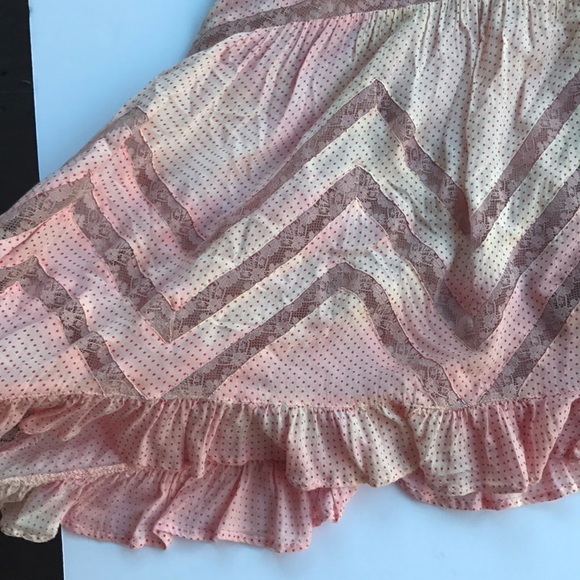 FP xDP Ballerina Princess Custom Slip Dress Rare Tie Dye Pastel Pink Free People - Picture 7 of 16